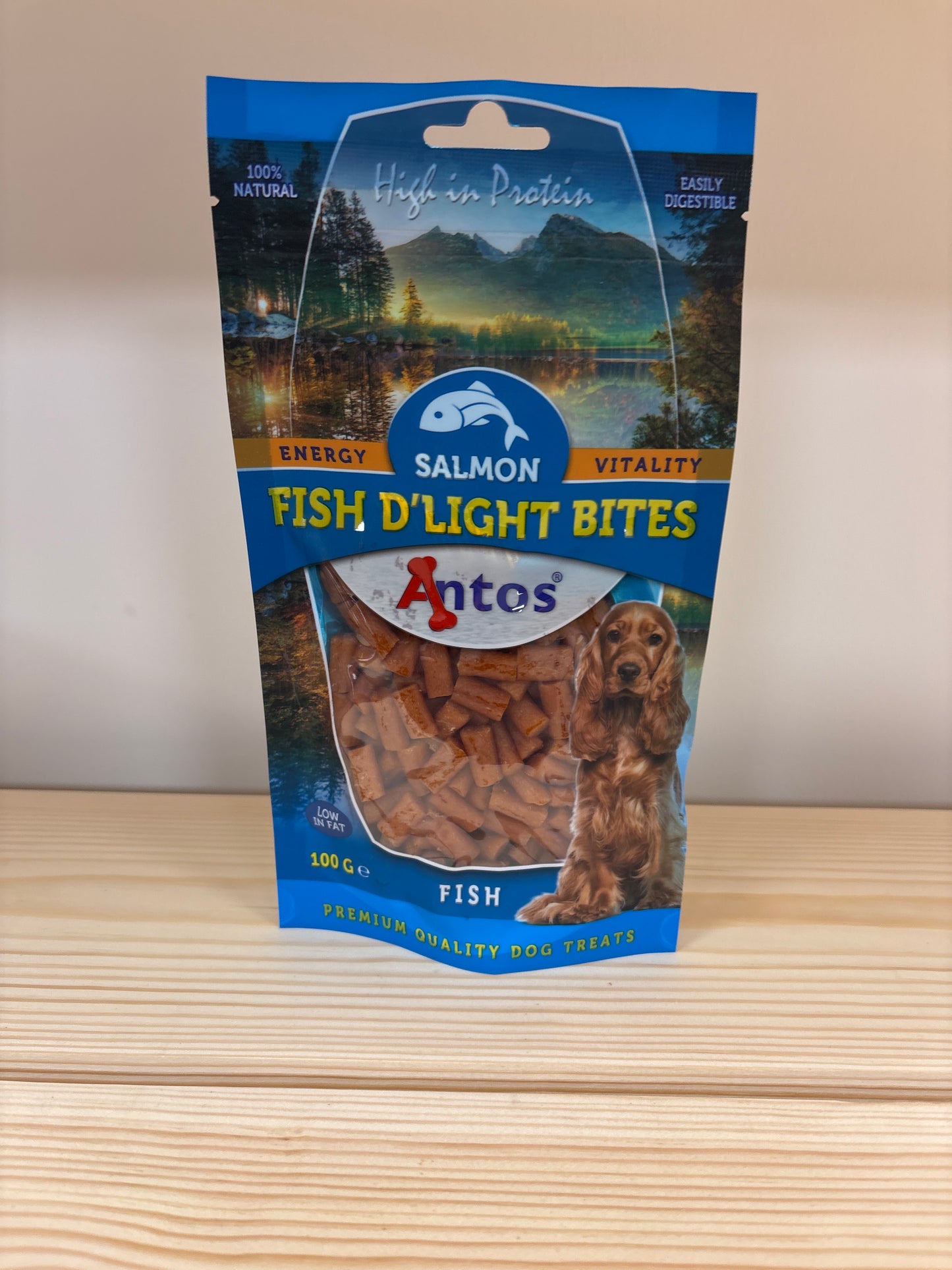 Fish dlight bites salmon 100g