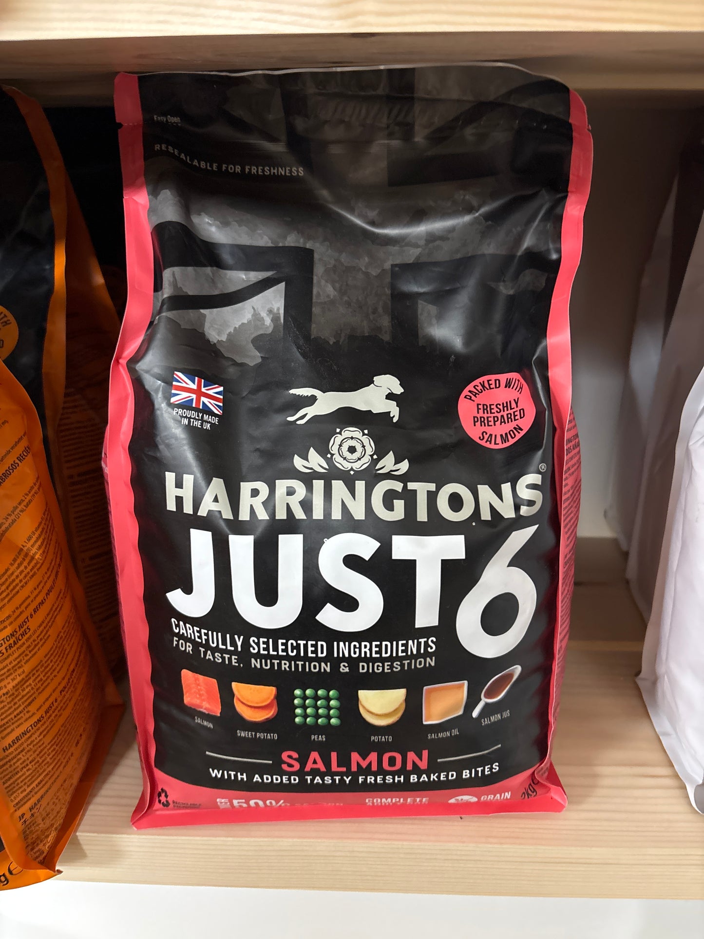 Harringtons Just 6 Salmon
