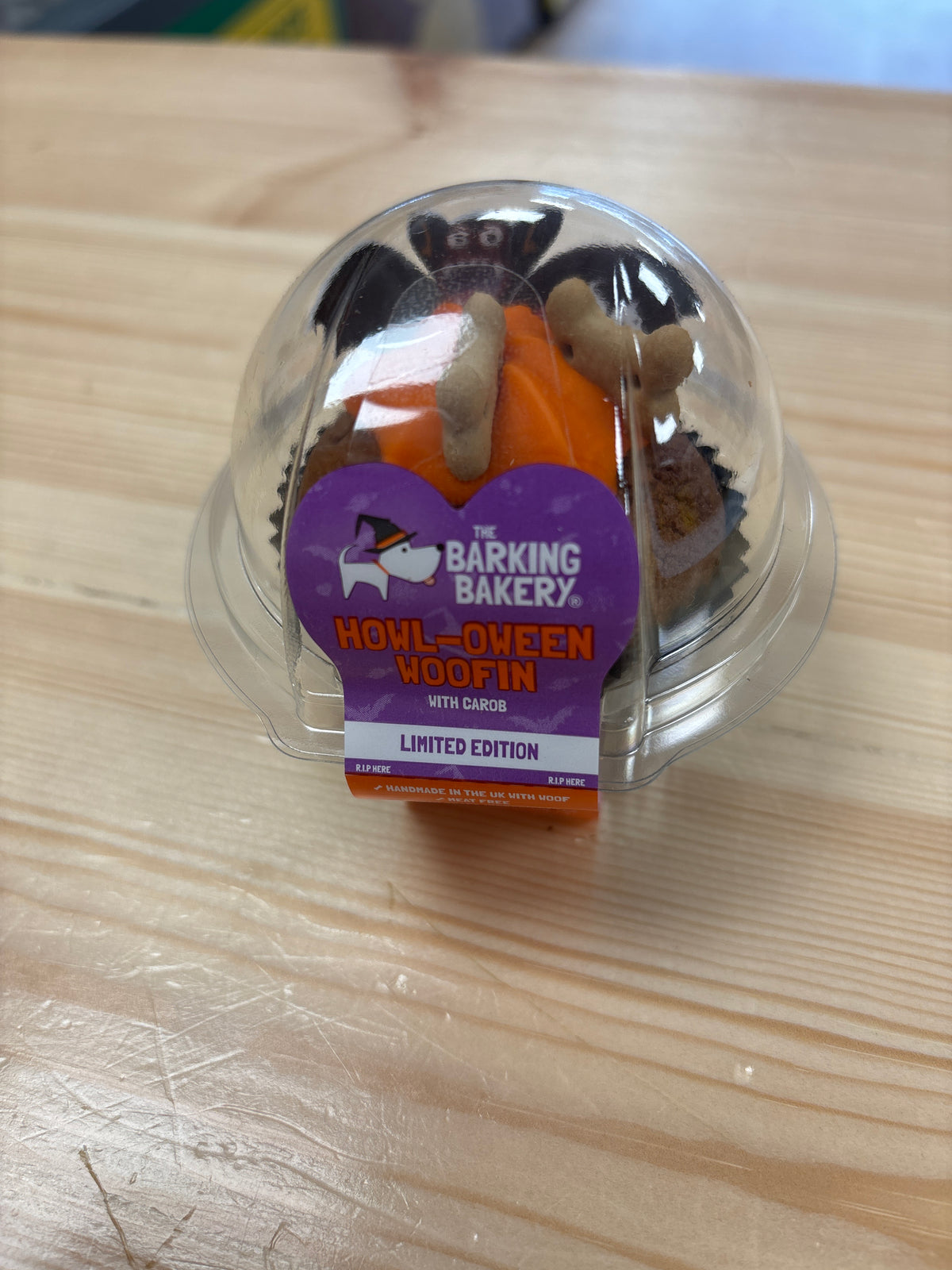 Barkin Bakery Howl-oween Woofin Cupcake