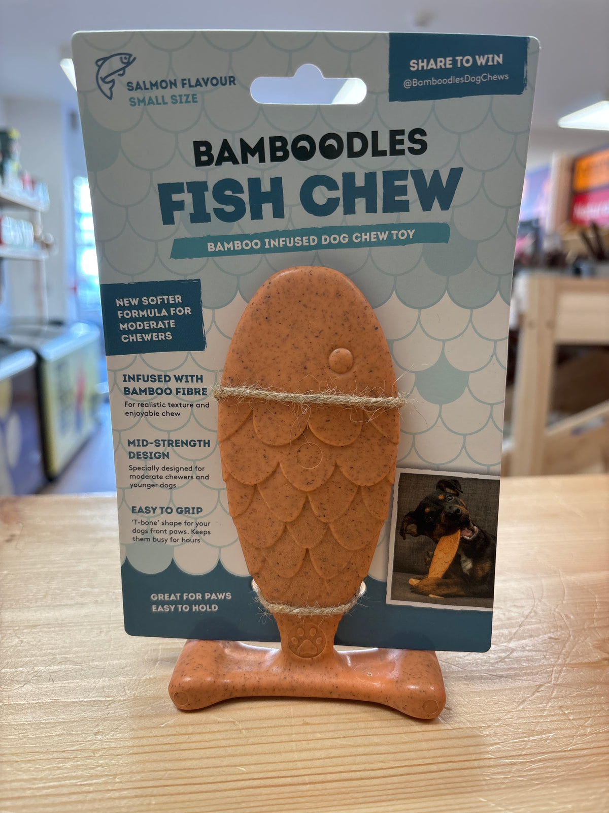 Bamboodles Fish Chew Small