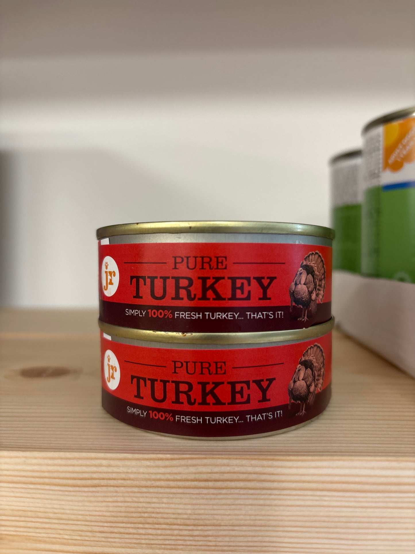 Jr pet Products Pure Turkey Topper 80g