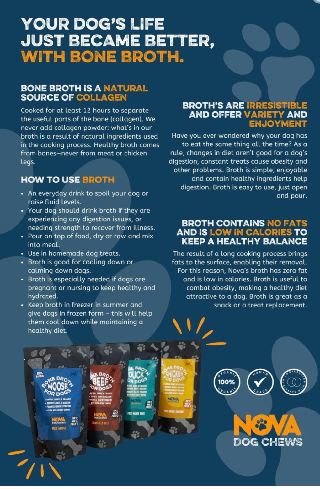 Nova Beef Bone Broth 230ml
