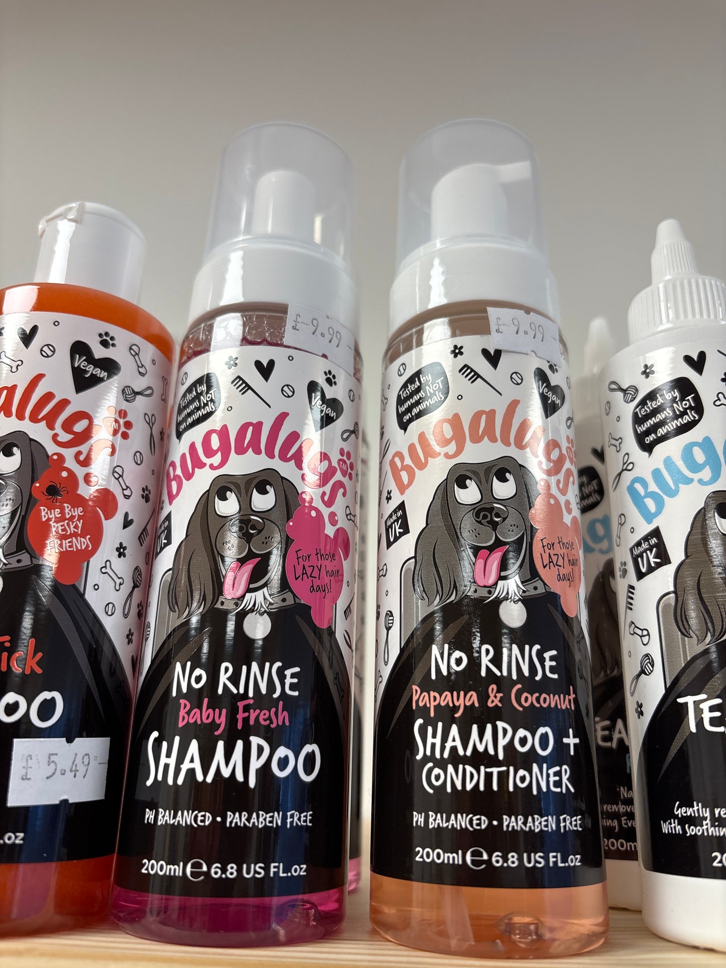 Bugalugs No Rinse Shampoo 200ml