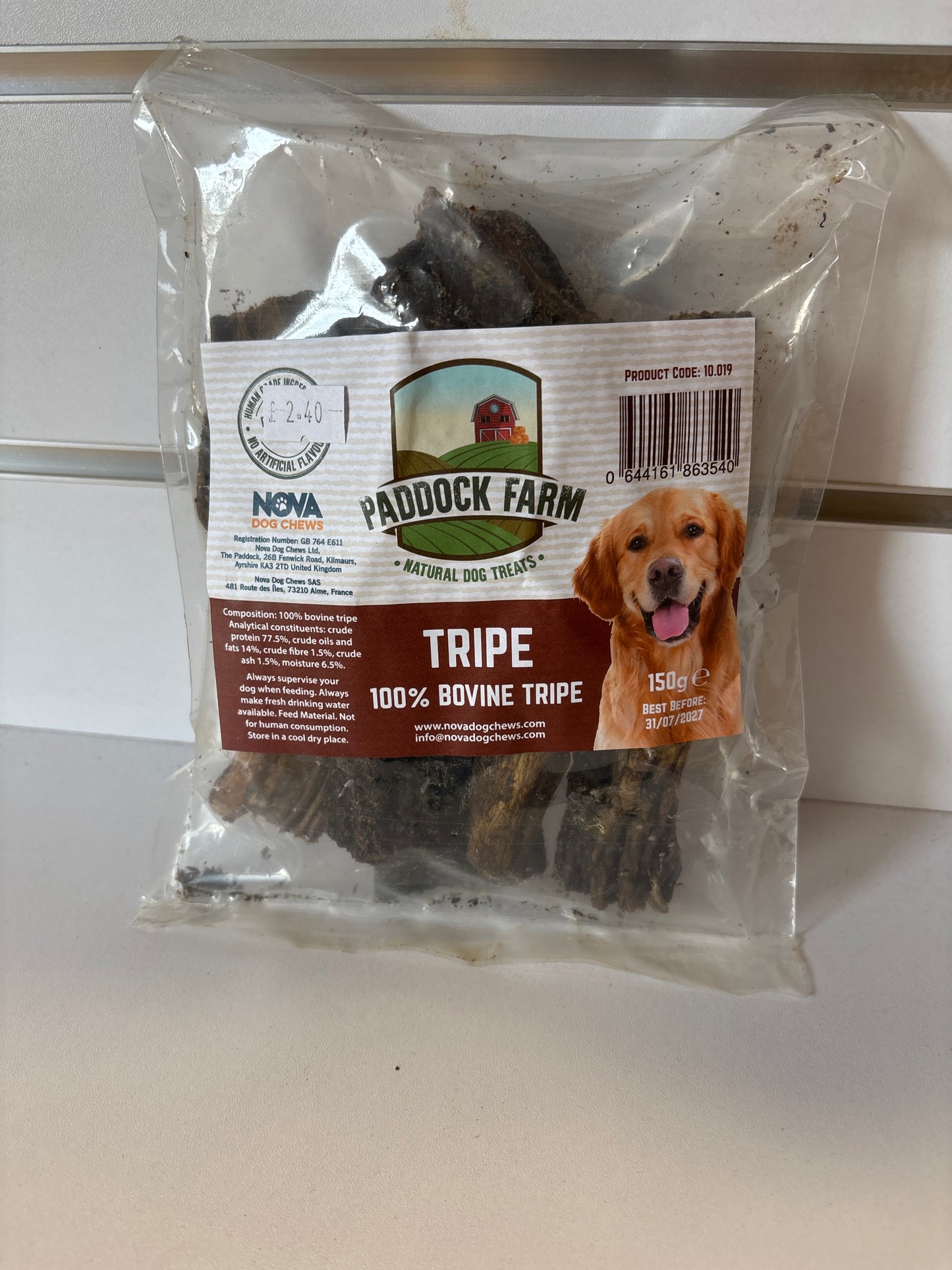 Paddock Farm Tripe 500g&1kg
