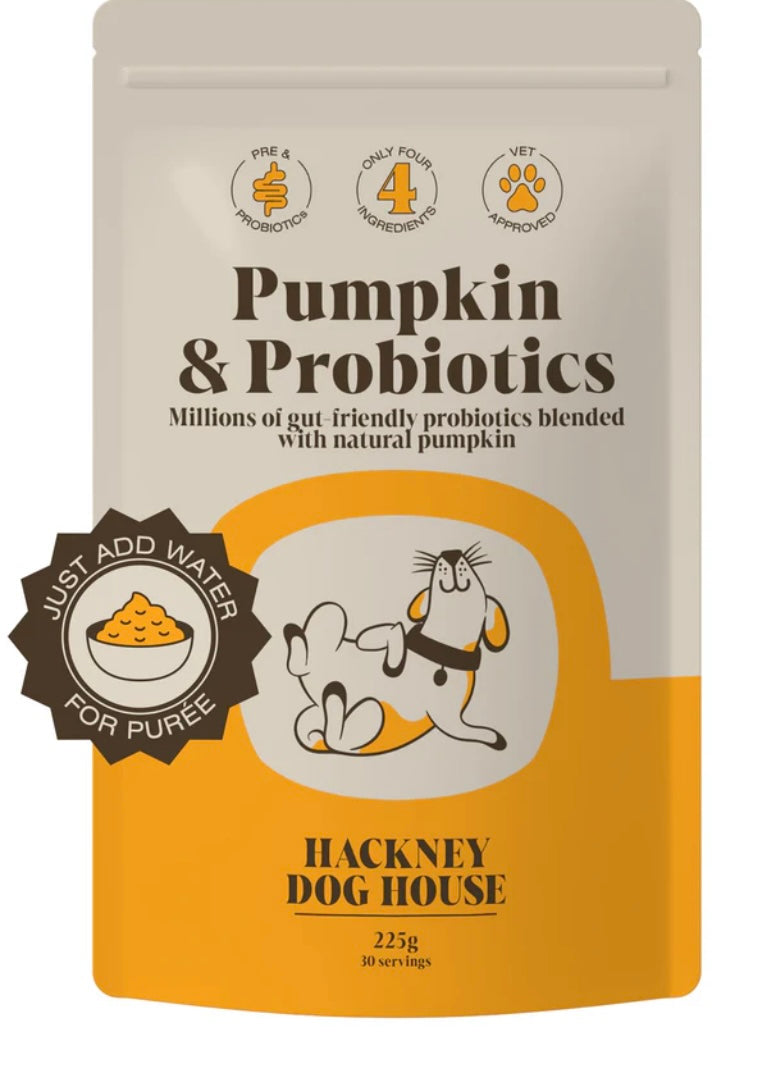 Hackney Dog House Pumpkin Probiotic 225g