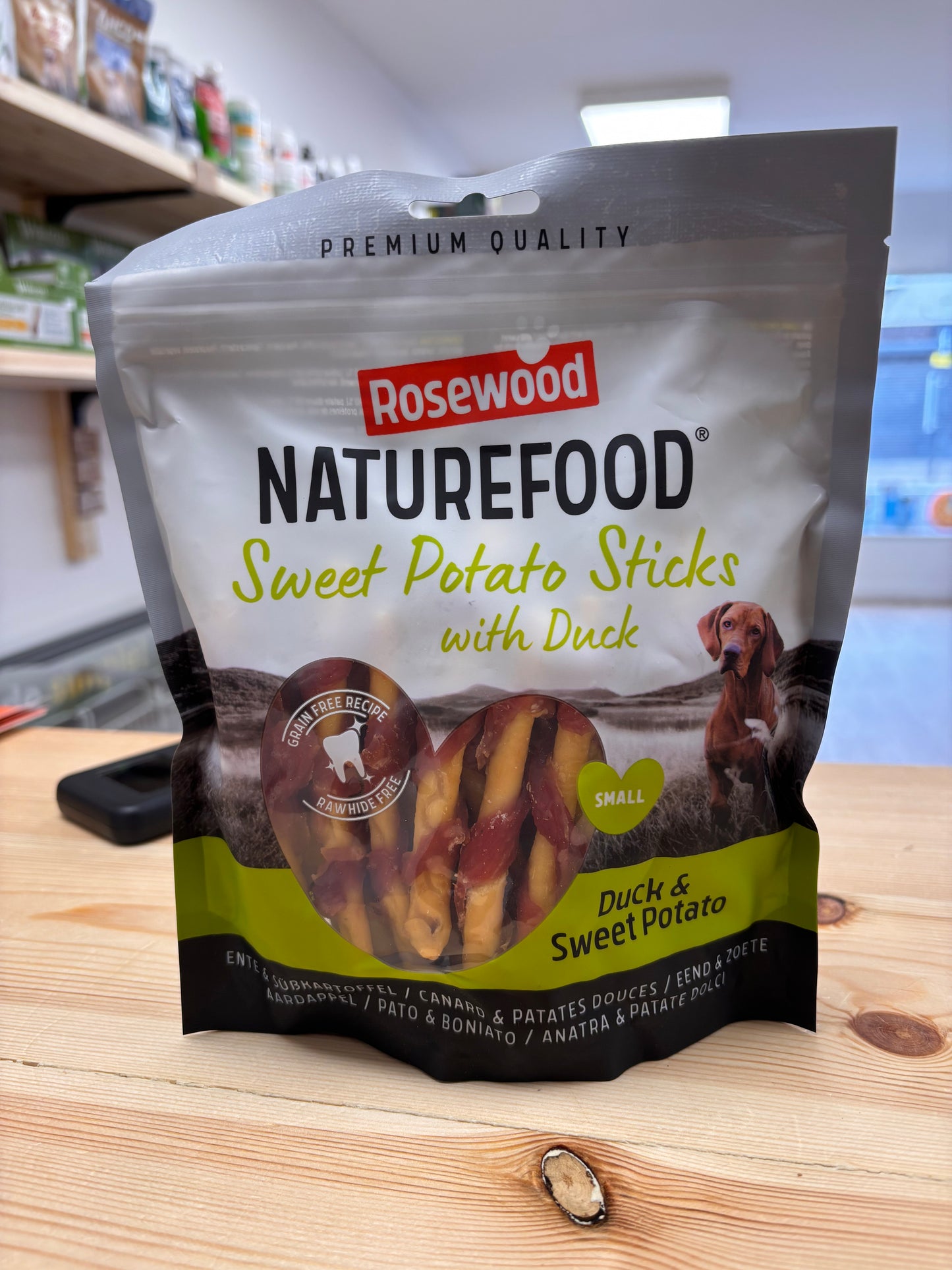 Naturefoods Sweet Potato Sticks with Duck 320g