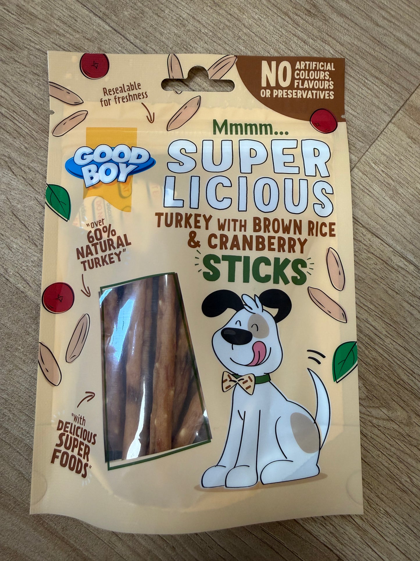 GB Superlicious Turkey, BR & Cranberry Stick