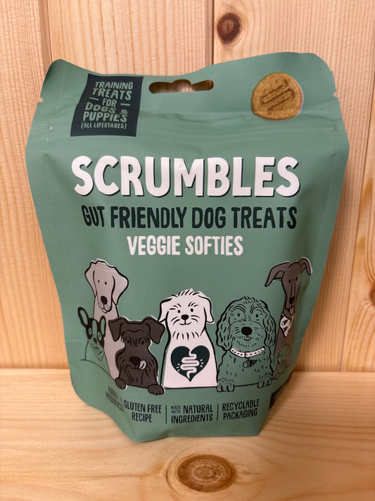 Scrumbles Dog Veggie Softies Treats 90g