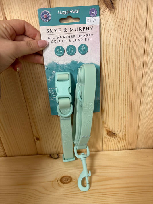 Skye & Murphy Collar&Lead Set Mint