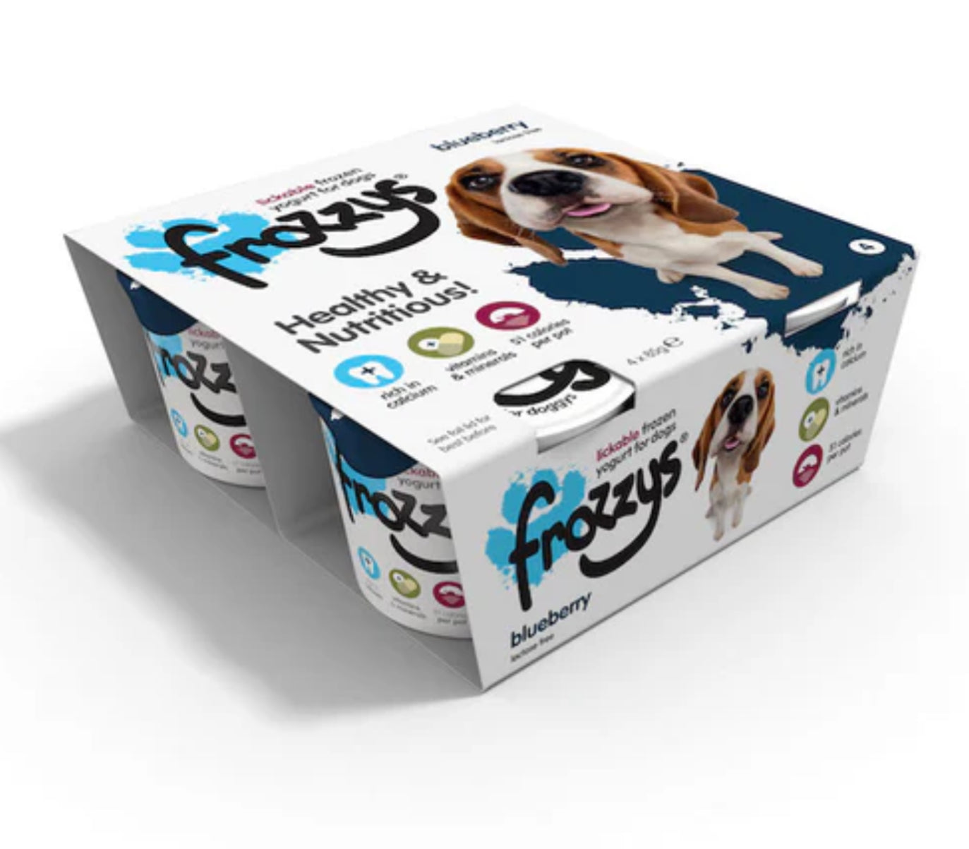 Frozzys Frozen Yogurt 4pk 85g LOCAL ONLY