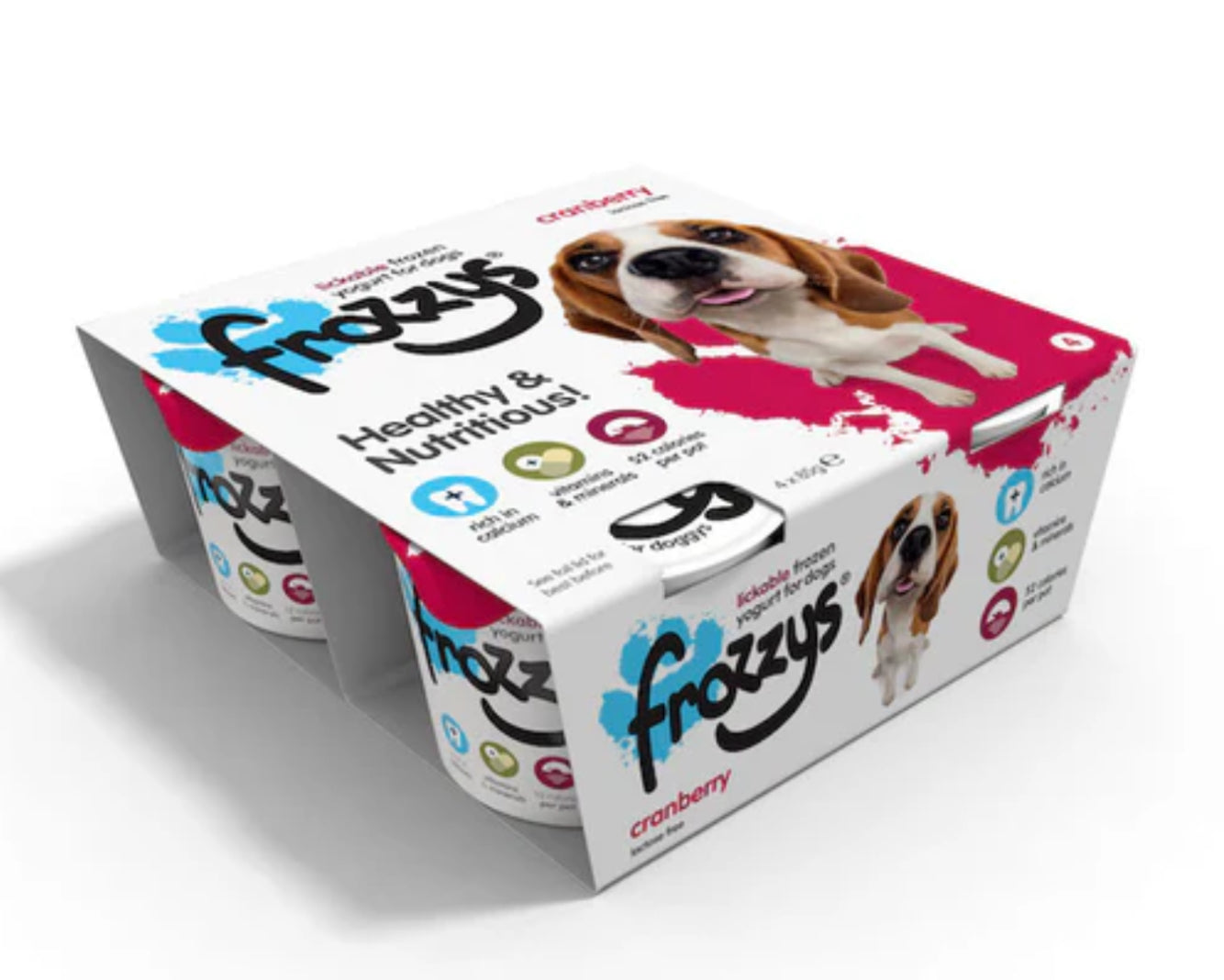 Frozzys Frozen Yogurt 4pk 85g LOCAL ONLY