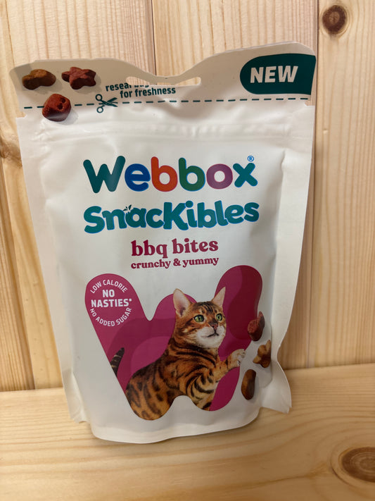 Webbox Snackibles bbq bites 85g