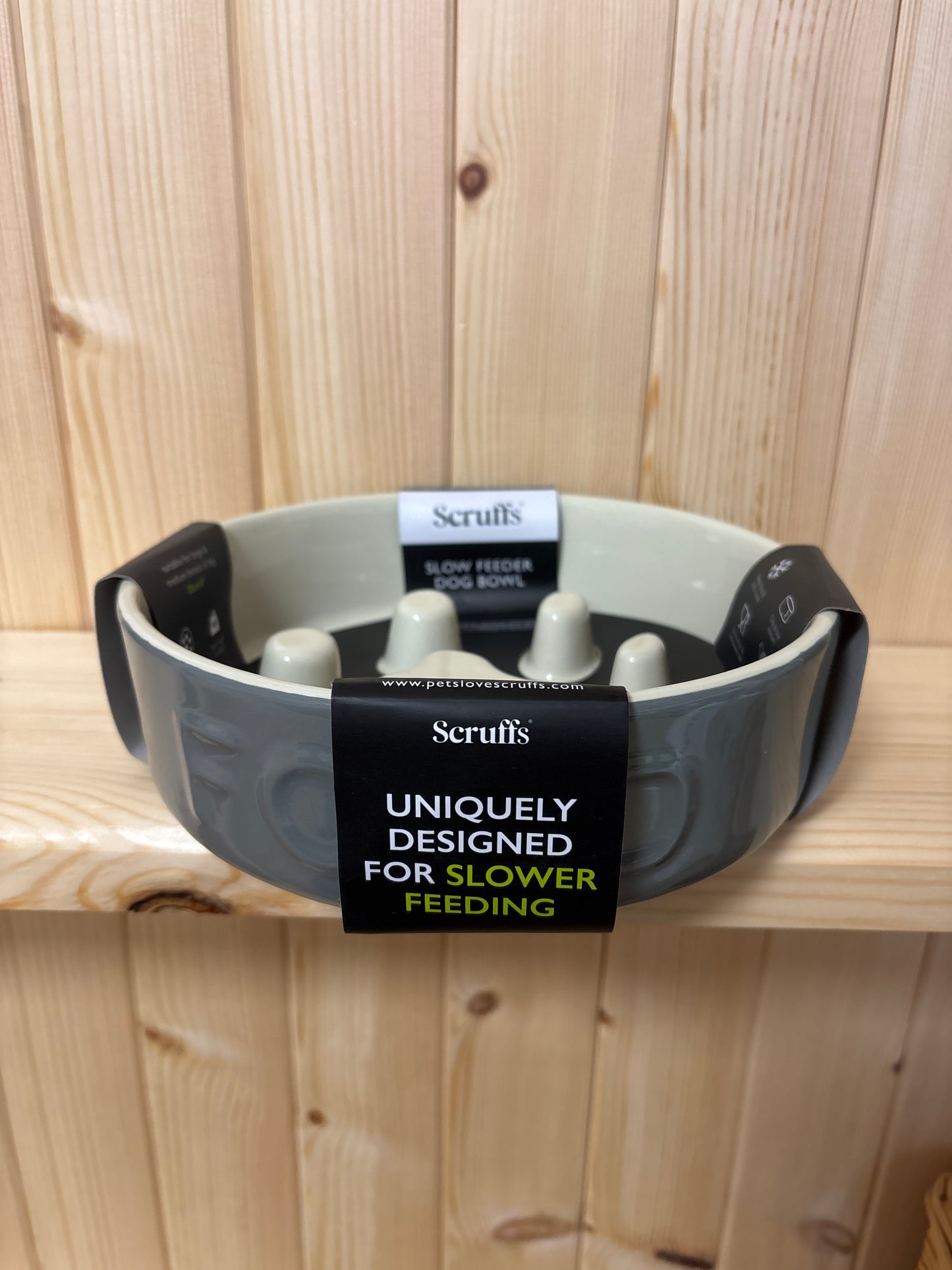 Scruffs Ceramic Slow Feeder 20cm