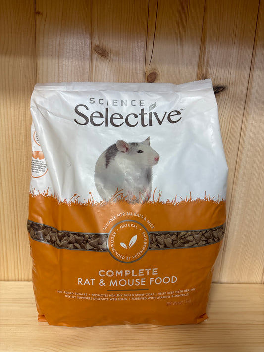 Science Selective Rat & Mouse Food 1.5kg