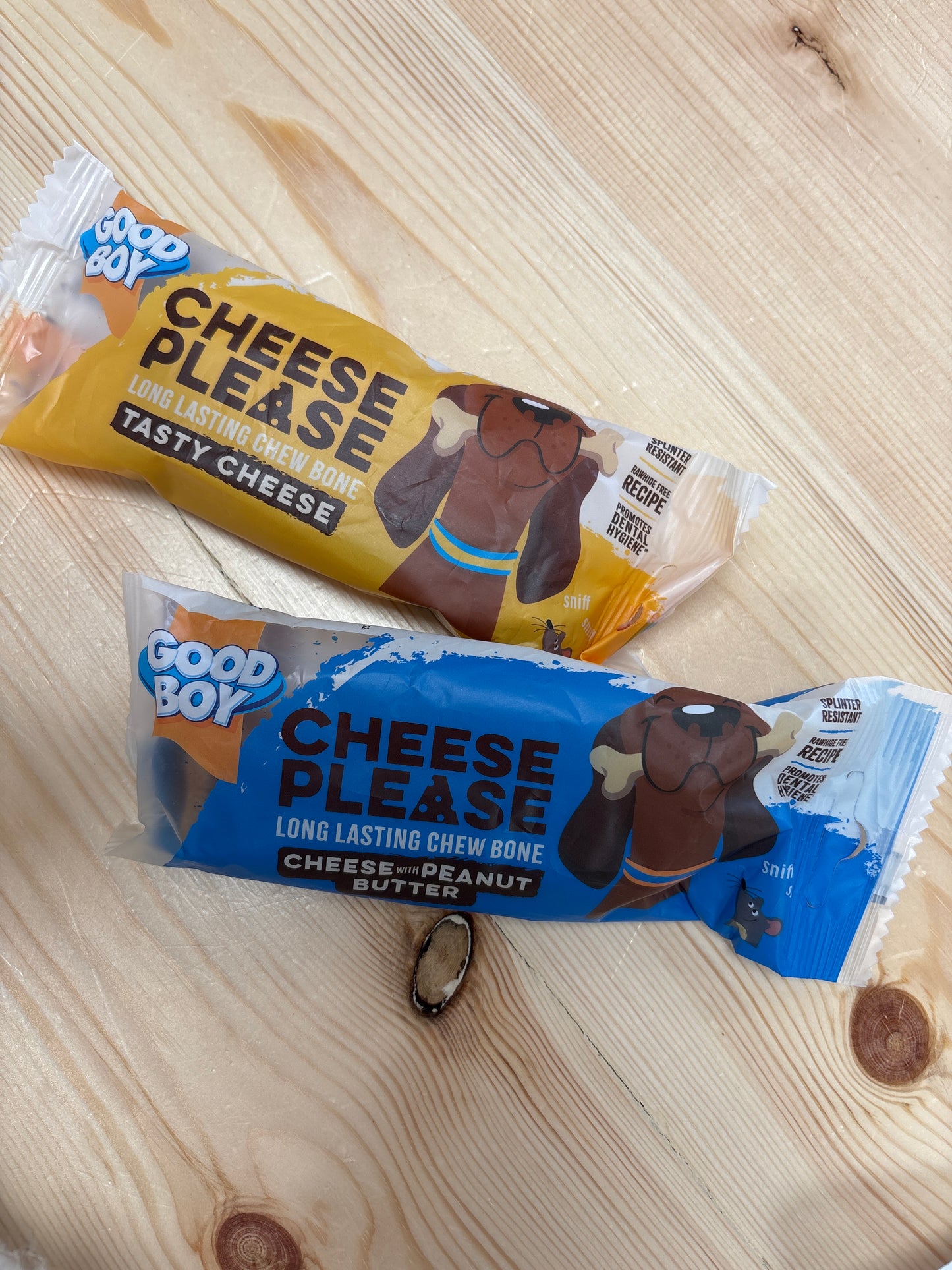 Cheese Please Long Lasting Chew Bone