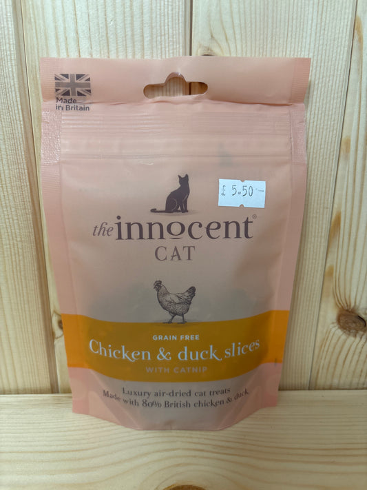 The Innocent Cat Chicken&Duck Slices 70g