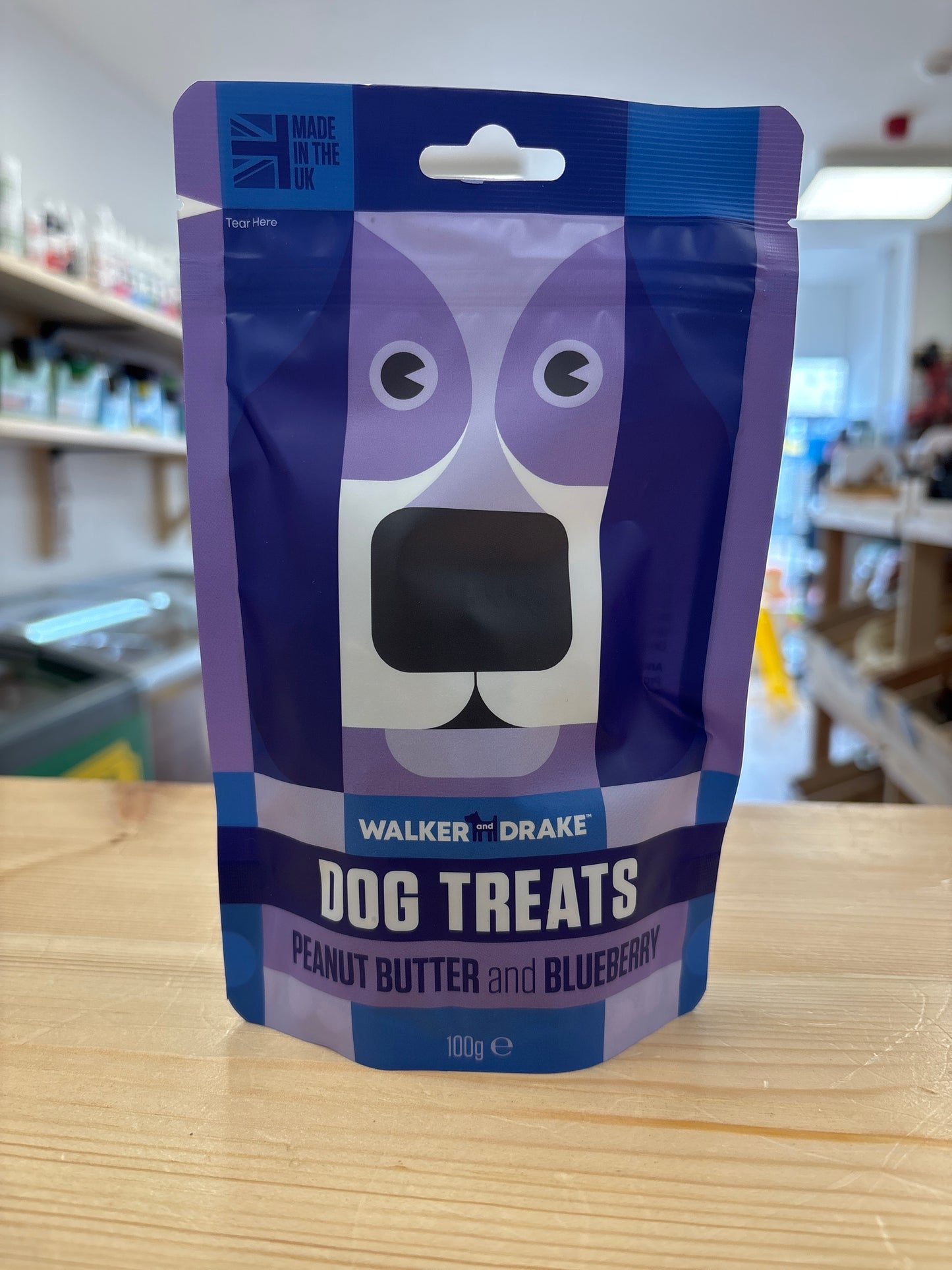 Walker and Drake Peanut Butter & Blueberry 100g