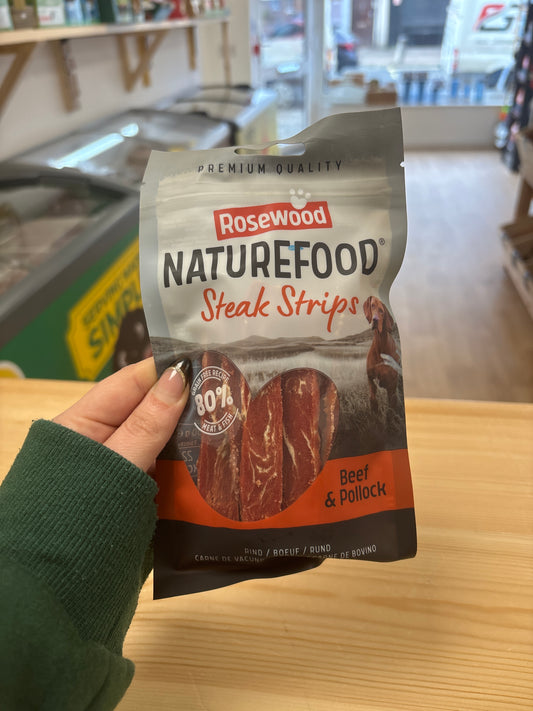 Naturefood Steak Strips 100g
