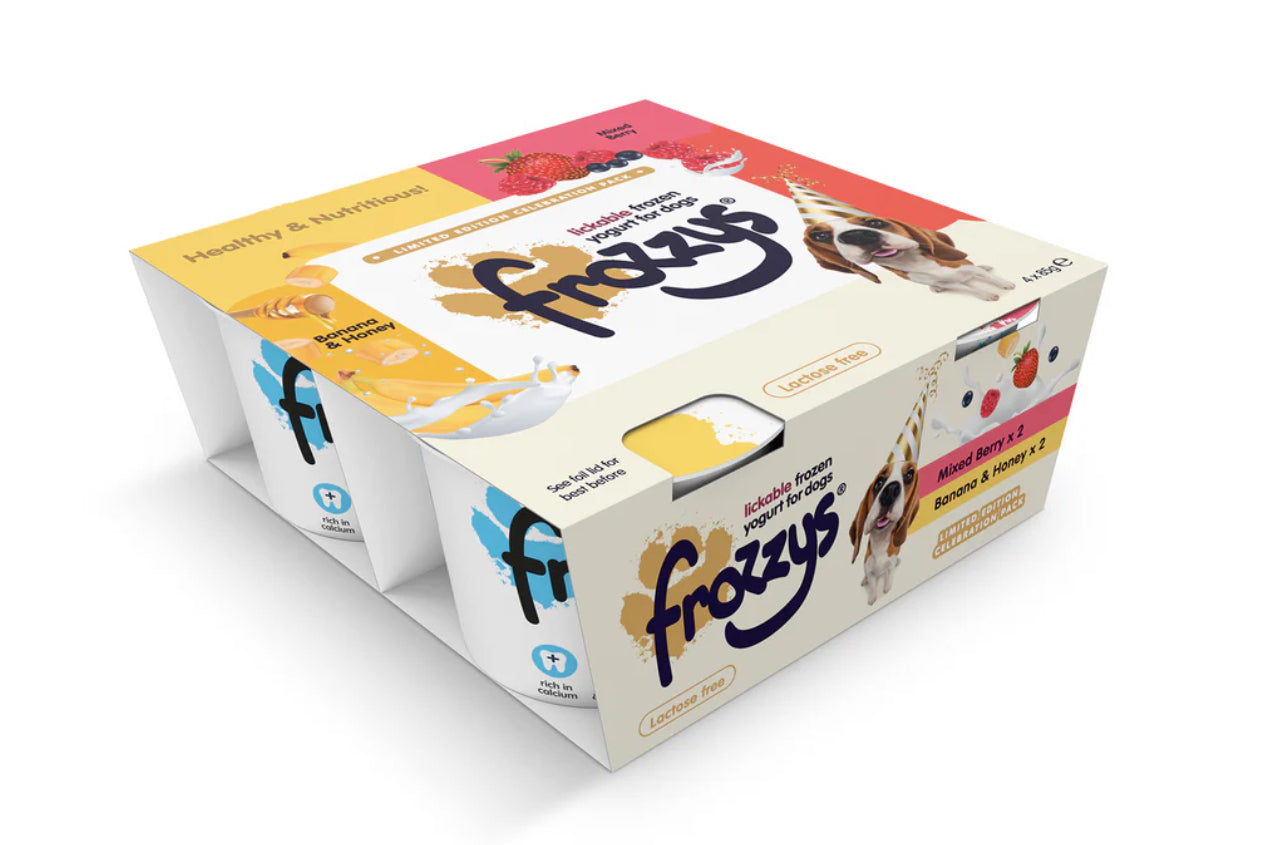 Frozzys Frozen Yogurt 4pk 85g LOCAL ONLY