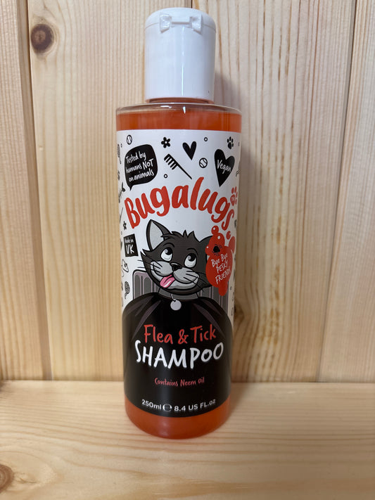 Bugalugs Flea & Tick Shampoo Cat 250ml