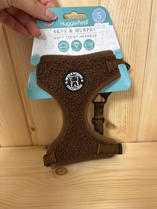 Skye & Murphy Teddy Dog Harness Espresso