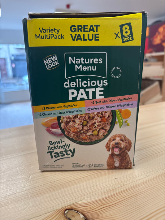 Natures Menu Pate 8x300g