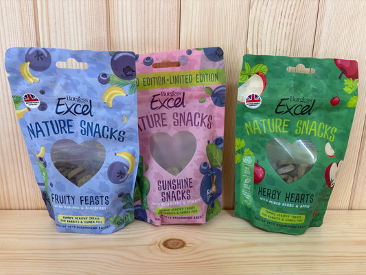 Burgess Excel Nature Snacks 60g