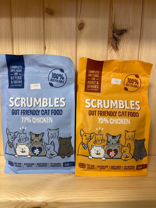 Scrumbles Cat Food 750g