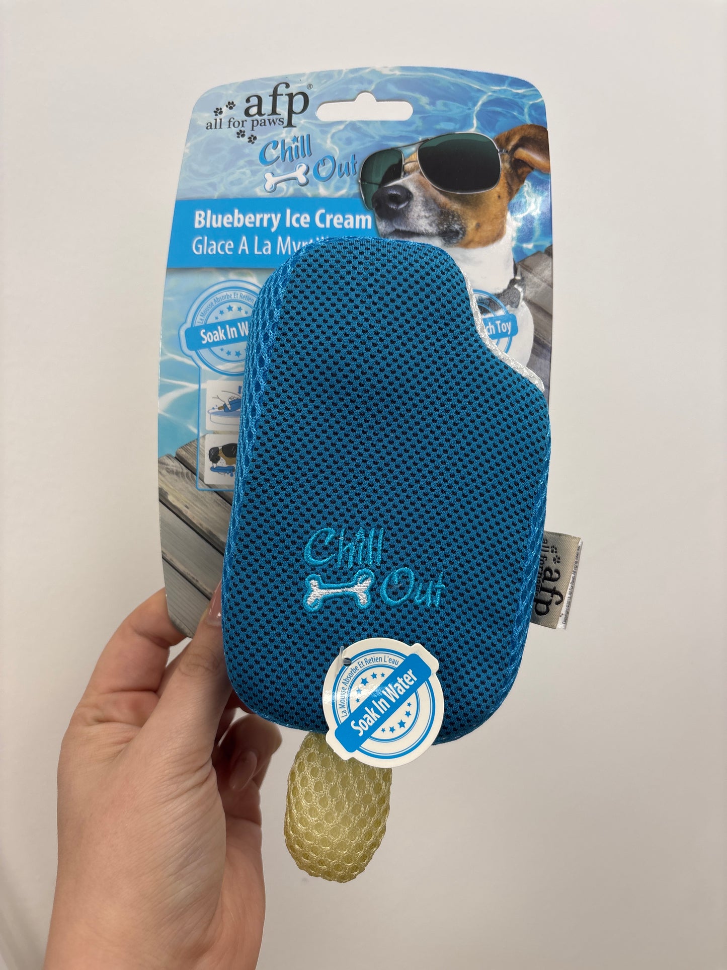 All for Paws Blueberry Ice Cream Toy