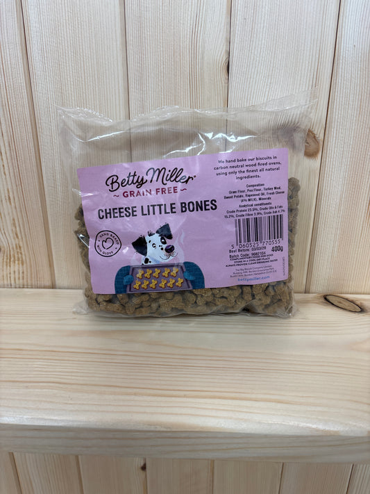 Betty Millar little cheese bones grain free 400g