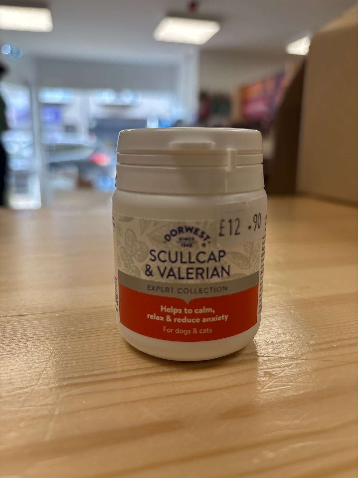 Dorwest Scullcap & Valerian 100 tablets