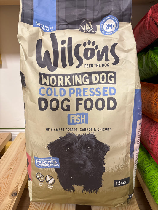 Wilsons Cold Pressed Working Dog 15kg
