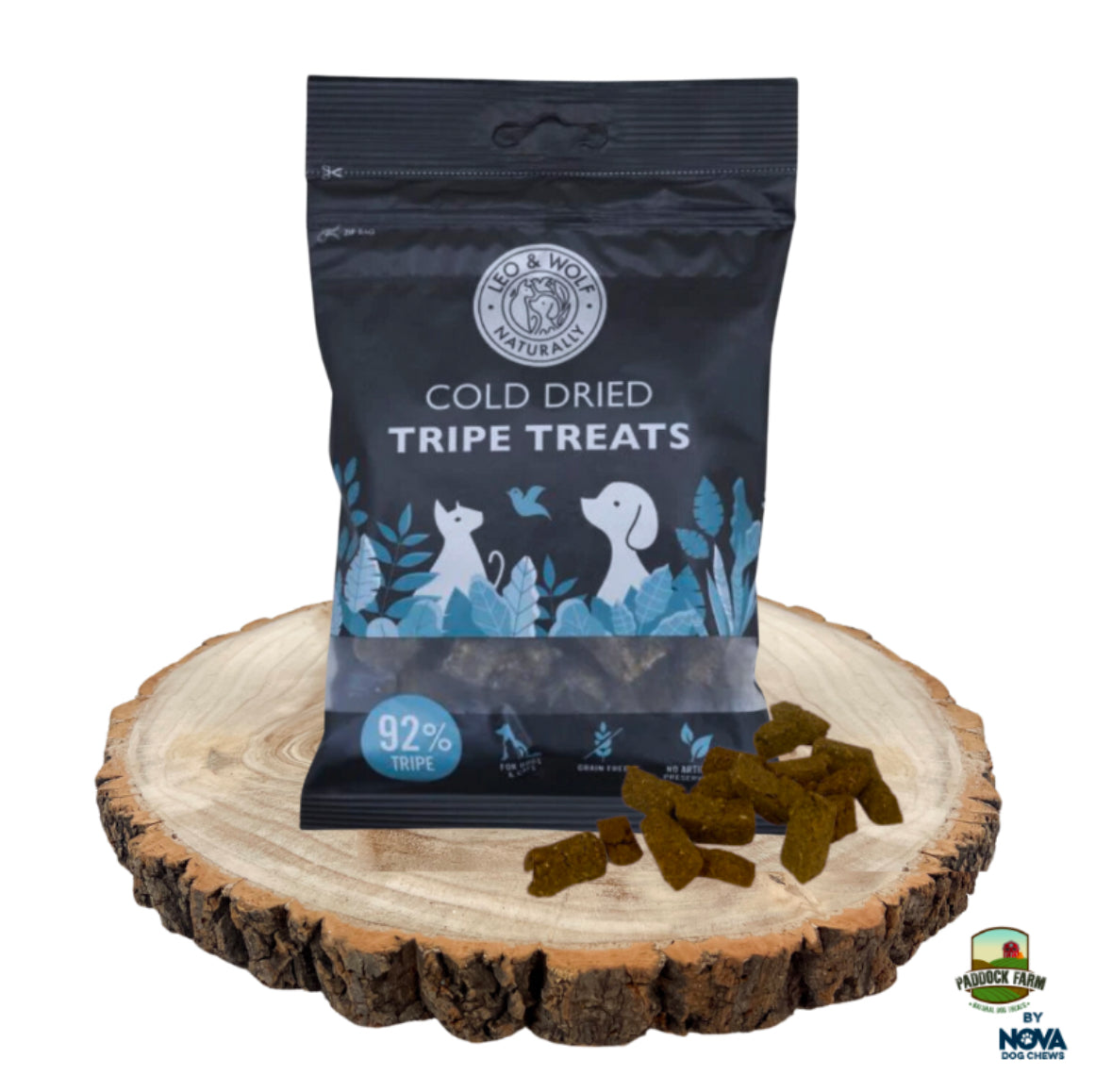 Leo & Wolf Tripe Treats 100g