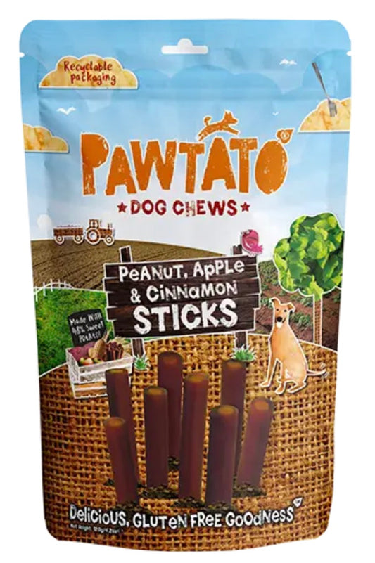 Pawtato Peanut, Apple and Cinnamon Sticks