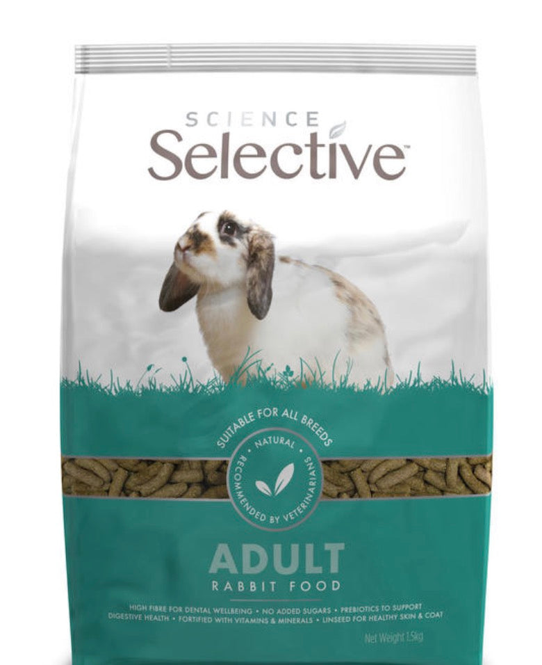 Science Selective Adult Rabbit Food 1.5kg