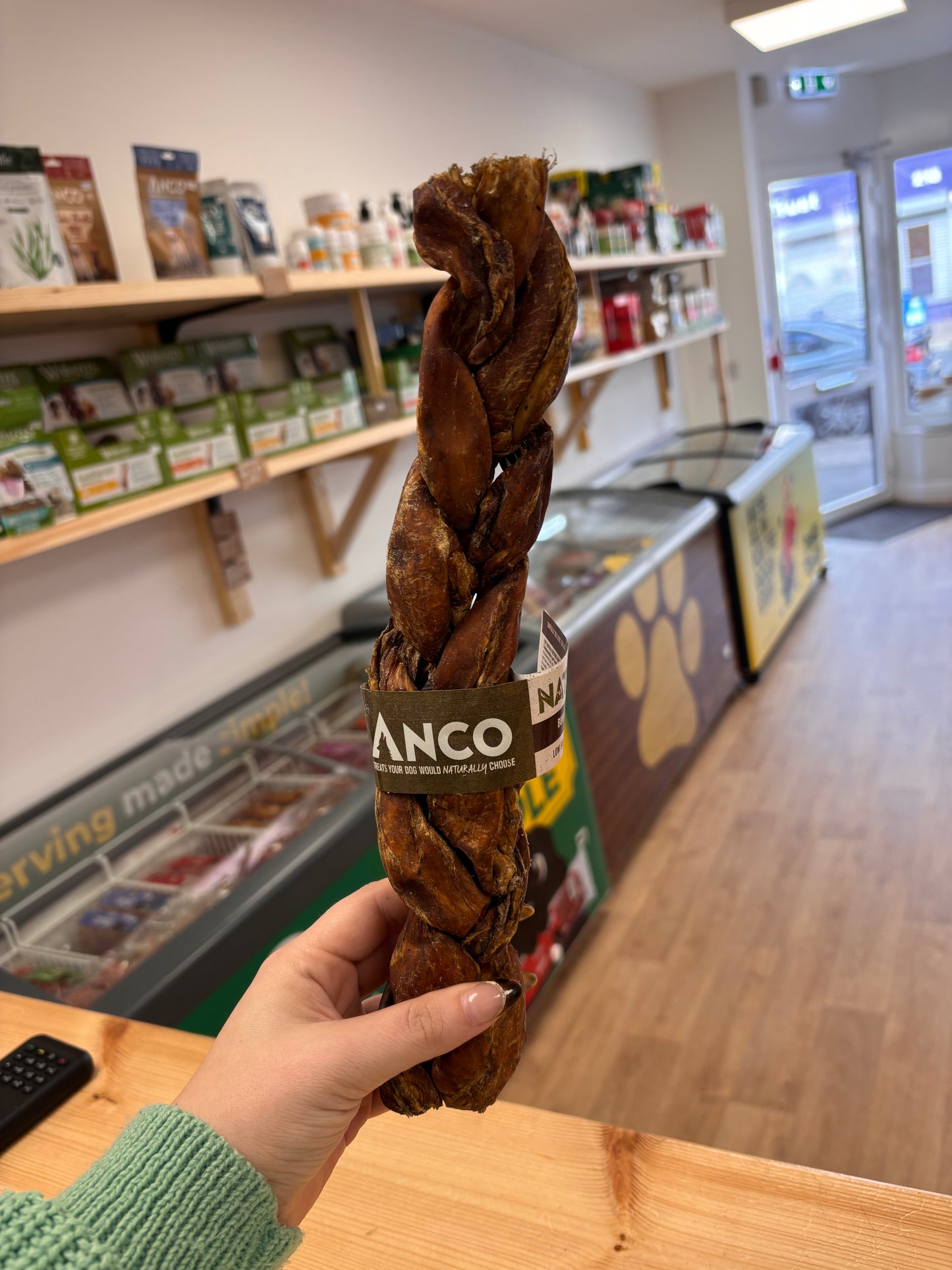 Large Buffalo Biltong Braid