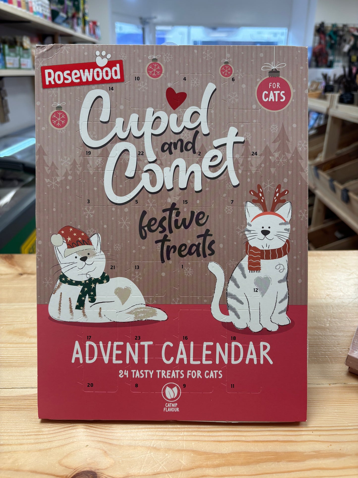 Rosewood Yoghurt and Catnip Advent Calendar for Cats