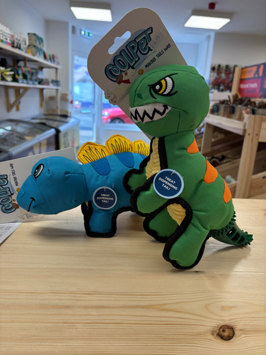 Cool Pet Dino Treat Dispenser Soft Toy
